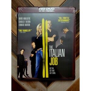 The Italian Job (HD-DVD, 2006) Bilingual Edition / New & Sealed